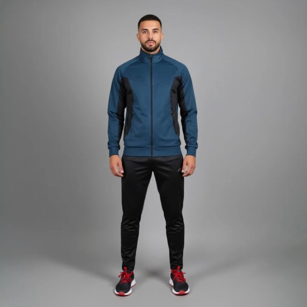 SURVÊTEMENT HOMME BLEU PÉTROLE EN SATIN