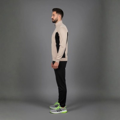 SURVÊTEMENT HOMME BEIGE EN SATIN 805-BEIGE