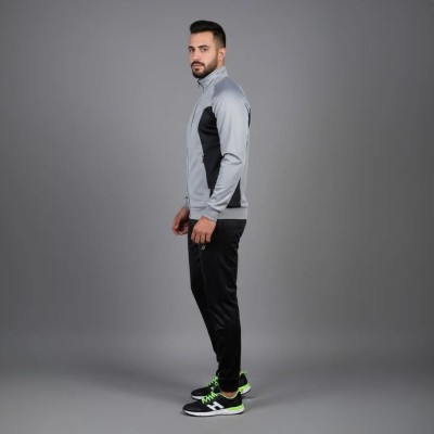 Survêtement homme gris en satin AUSLESE Réf 805-G