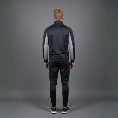 Survêtement homme noir en satin AUSLESE Réf 805-N