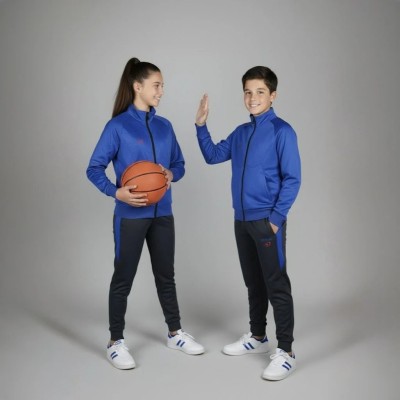 Survêtement enfant Auslese RS-804-IND indigo et bleu marine – veste zippée et pantalon