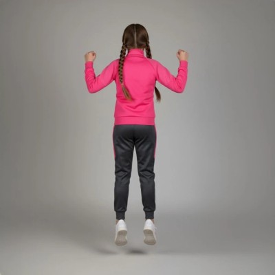 Survêtement enfant RS-804-ROF rose fuchsia et noir – veste zippée et pantalon