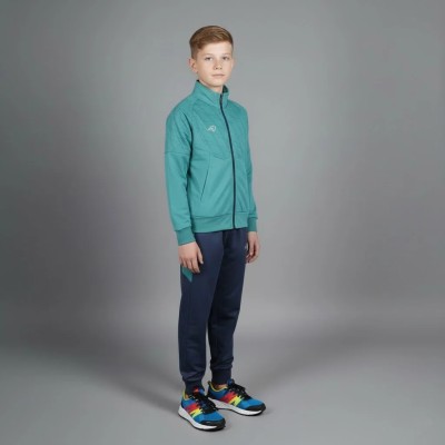 Survêtement enfant Auslese RS-804-VTV vert viridien – veste zippée et pantalon