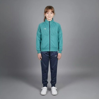 Survêtement enfant Auslese RS-804-VTV vert viridien – veste zippée et pantalon