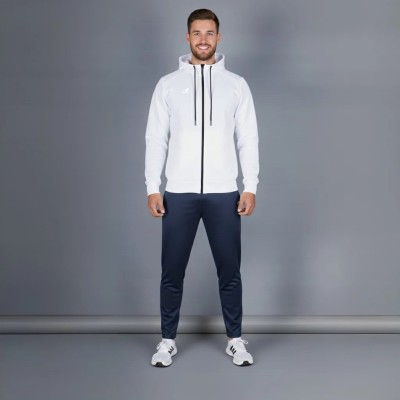 Survêtement homme blanc avec capuche RS-830-BC
