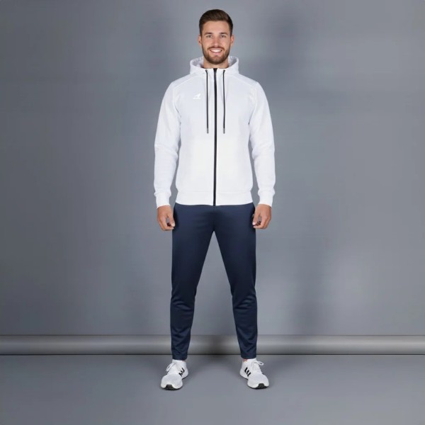 Survêtement Homme Blanc avec Capuche