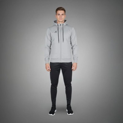 Survêtement homme gris avec capuche RS-830-G