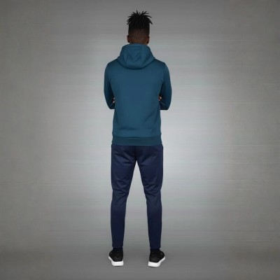 Survêtement homme bleu pétrole avec capuche RS-830-BLP