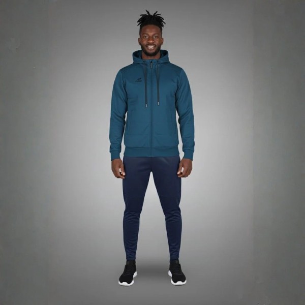 Survêtement Homme Bleu Pétrole avec Capuche