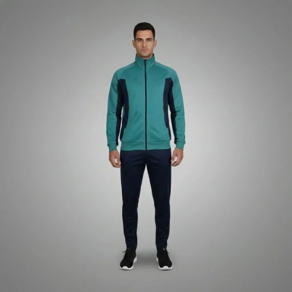 SURVÊTEMENT HOMME VERT EN SATIN