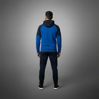 SURVÊTEMENT HOMME REBEL SPORT BLEU À CAPUCHE RS-829-BL