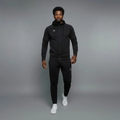 SURVÊTEMENT HOMME NOIR À CAPUCHE RS-829-N