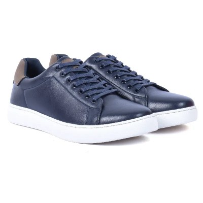 Sneakers homme GLA SHOES bleu marine – Réf GLA-FA-13-BLM