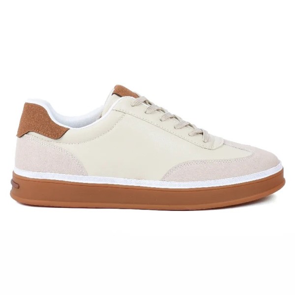 SNEAKERS HOMME BEIGE