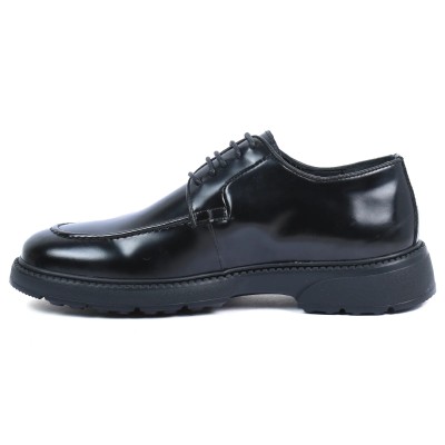 Chaussures ELITO homme noires en cuir – Réf. EL-25107-NV