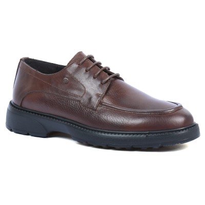 Chaussures ELITO homme marron en cuir – Réf. EL-25107-P-M