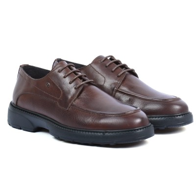 Chaussures ELITO homme marron en cuir – Réf. EL-25107-P-M