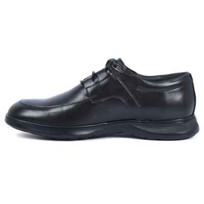 Chaussures ELITO homme noires en cuir – Réf. EL-25108-N