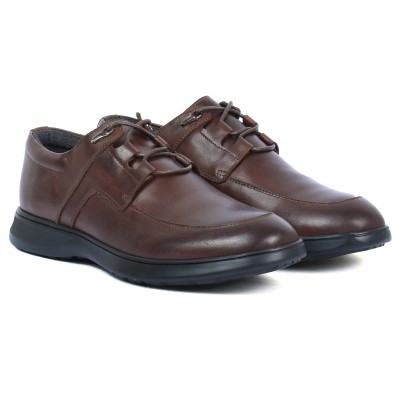 Chaussures ELITO homme marron en cuir – Réf. EL-25108-M