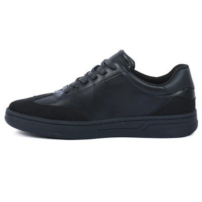 Sneakers homme noir G L A SHOES GLA-FA-14-N avec semelle noire