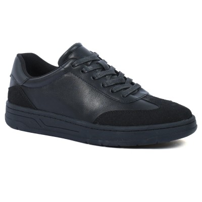 Sneakers homme noir G L A SHOES GLA-FA-14-N avec semelle noire