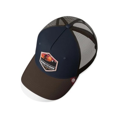 Casquette trucker multicolore The Indian Face Born to Ride 03-012-07-UN