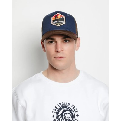 Casquette trucker multicolore The Indian Face Born to Ride 03-012-07-UN