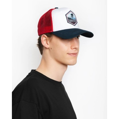 Casquette trucker multicolore The Indian Face Born to Ski 03-012-15