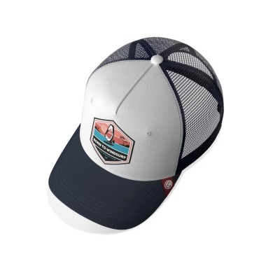 Casquette trucker multicolore The Indian Face Born to Windsurf 03-012-20