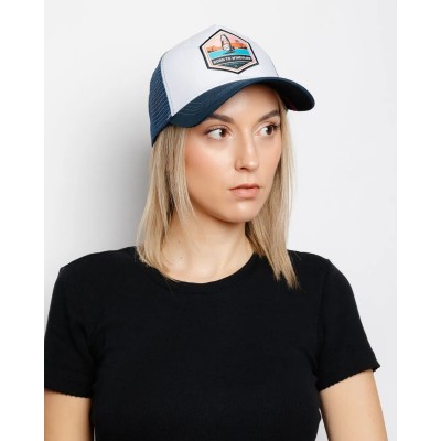 Casquette trucker multicolore The Indian Face Born to Windsurf 03-012-20