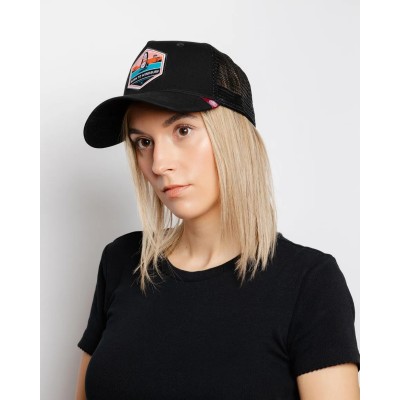Casquette trucker multicolore The Indian Face Born to Windsurf 03-012-21