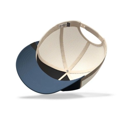 Casquette trucker multicolore The Indian Face Born to Bodyboard 03-012-39