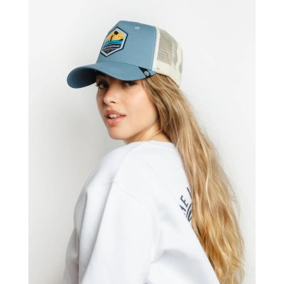 Casquette trucker multicolore The Indian Face Born to Bodyboard 03-012-39