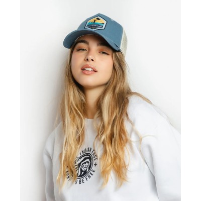 Casquette trucker multicolore The Indian Face Born to Bodyboard 03-012-39