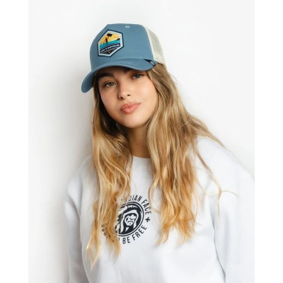 Casquette trucker multicolore The Indian Face Born to Bodyboard 03-012-39