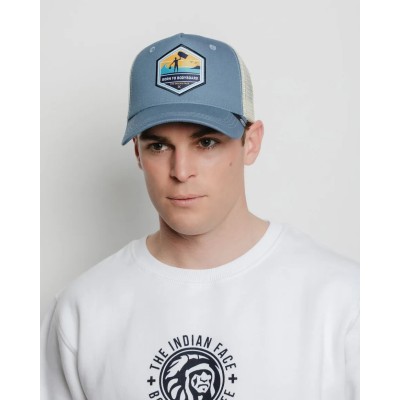 Casquette trucker multicolore The Indian Face Born to Bodyboard 03-012-39