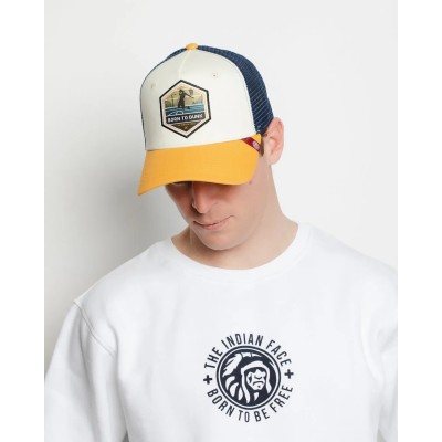 Casquette trucker multicolore The Indian Face Born to Dunk 03-012-43