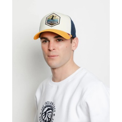 Casquette trucker multicolore The Indian Face Born to Dunk 03-012-43