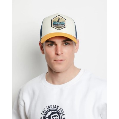Casquette trucker multicolore The Indian Face Born to Dunk 03-012-43