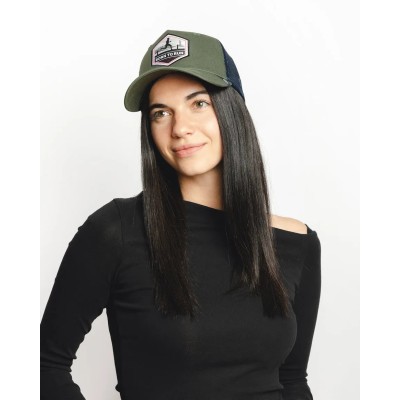 Casquette trucker multicolore The Indian Face Born to Run 03-012-45