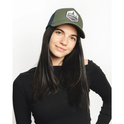 Casquette trucker multicolore The Indian Face Born to Run 03-012-45