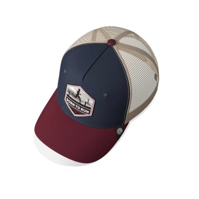 Casquette trucker multicolore The Indian Face Born to Run 03-012-46