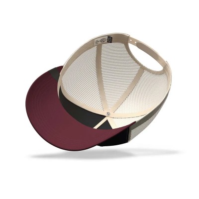 Casquette trucker multicolore The Indian Face Born to Run 03-012-46