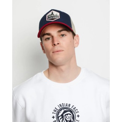 Casquette trucker multicolore The Indian Face Born to Run 03-012-46