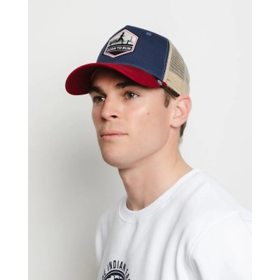 Casquette trucker multicolore The Indian Face Born to Run 03-012-46