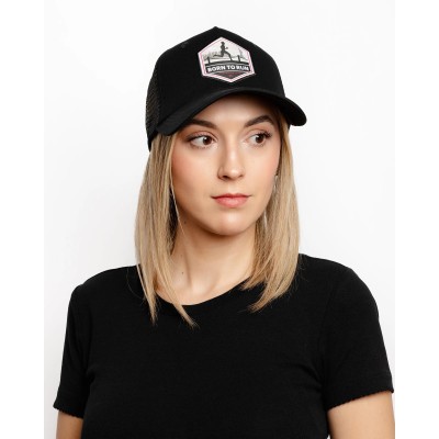 Casquette trucker multicolore The Indian Face Born to Run 03-012-48