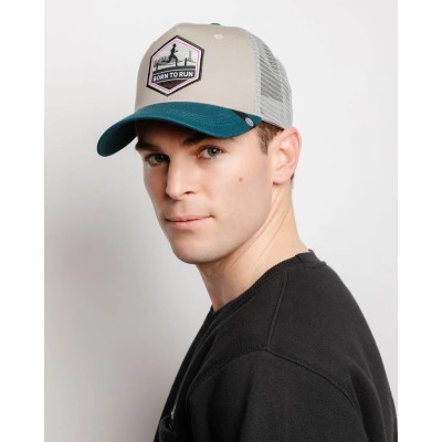 Casquette trucker multicolore The Indian Face Born to Run 03-012-49