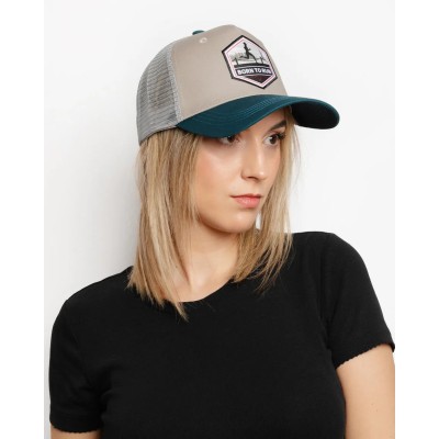 Casquette trucker multicolore The Indian Face Born to Run 03-012-49