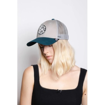 Casquette trucker GRIS/BLEU The Indian Face Born to be free 03-013-16