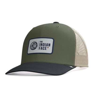 Casquette trucker VERT/BLEU MARINE The Indian Face Latitude 03-015-05